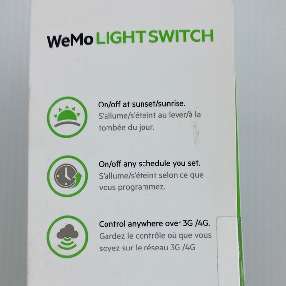 NEW Belkin WeMo Smart Light Switch - Picture 2 of 9